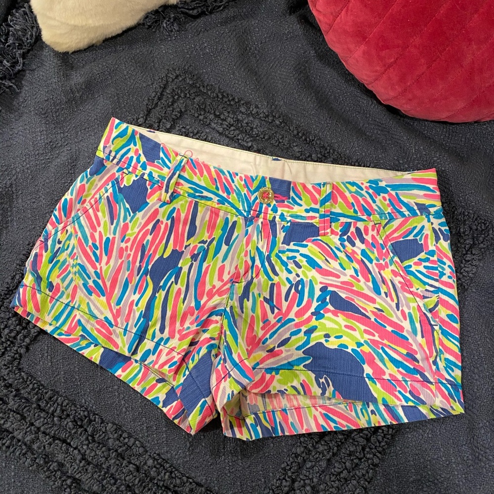 Lilly Pulitzer|3” Walsh Short|Palm Reader